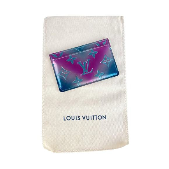 Louis Vuitton Monogram Vernis Limited Edition Metallic Card Holder - Picture 3 of 7
